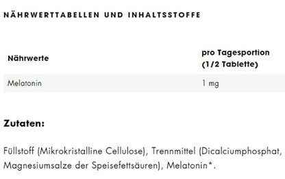 ESN Melatonin Sleep Aid 180 Tab.